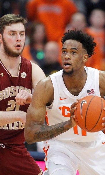 Syracuse hold on to defeat Boston College